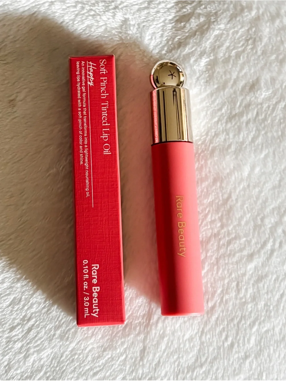 NIB! Rare Beauty Tinted Lip Oil - Happy